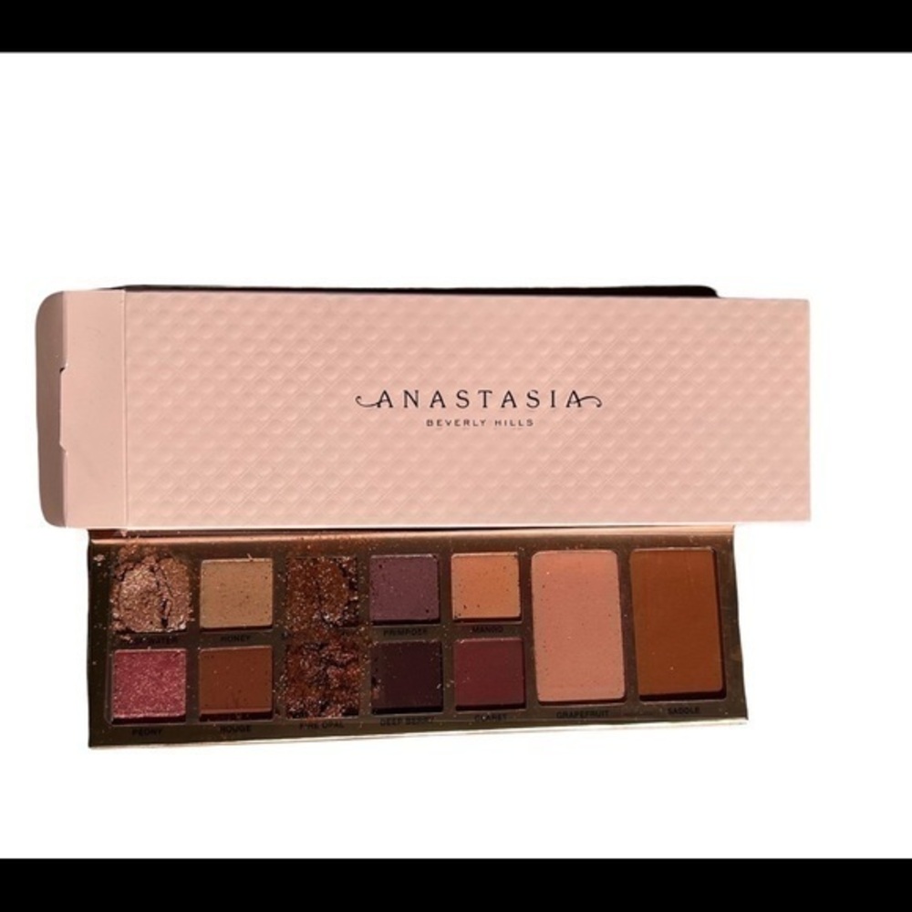 NEW Anastasia Beverly Hills primrose eye and face palette rose pink FLAWS